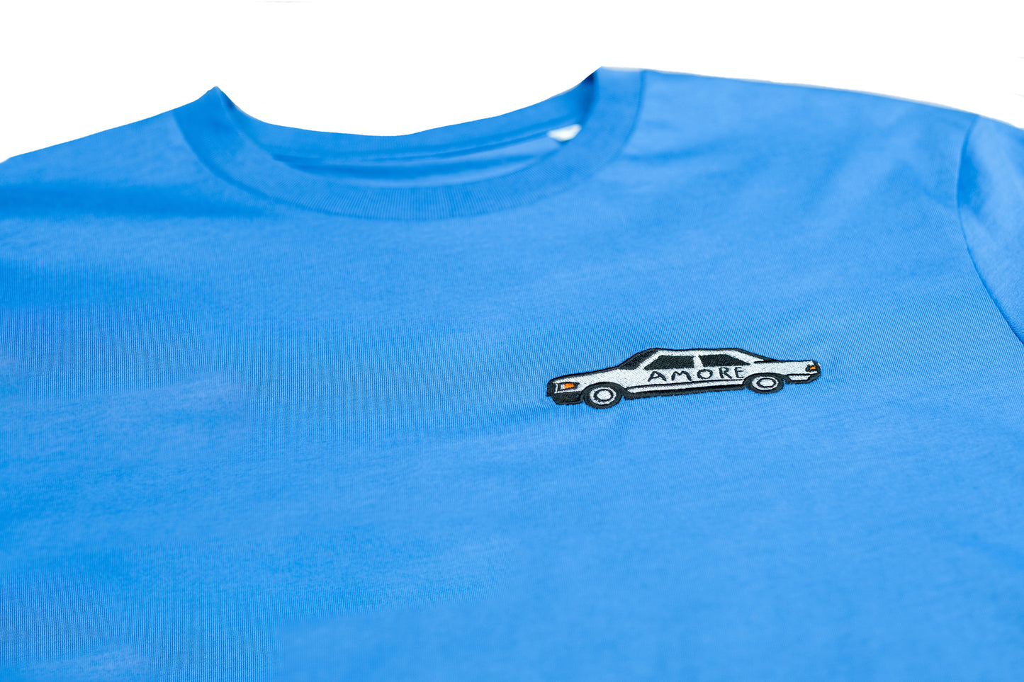 WANDA T-Shirt "Amore Auto" (bright blue)