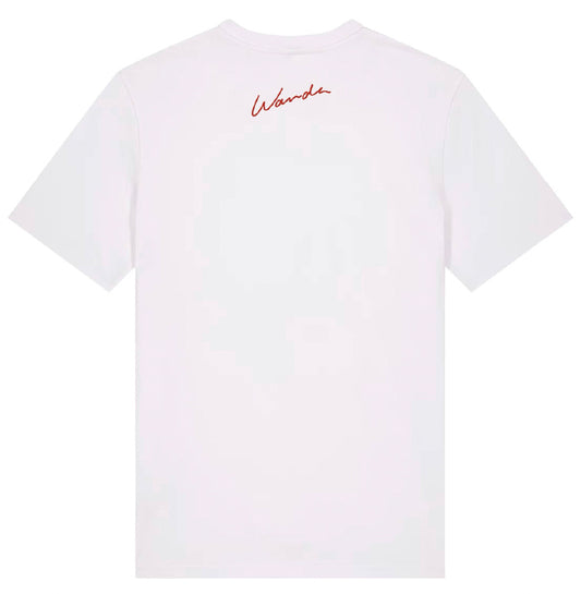 WANDA T-Shirt "Amore" weiß