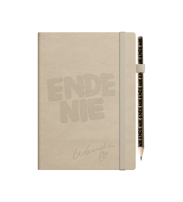 WANDA Notizbuch "Ende Nie"