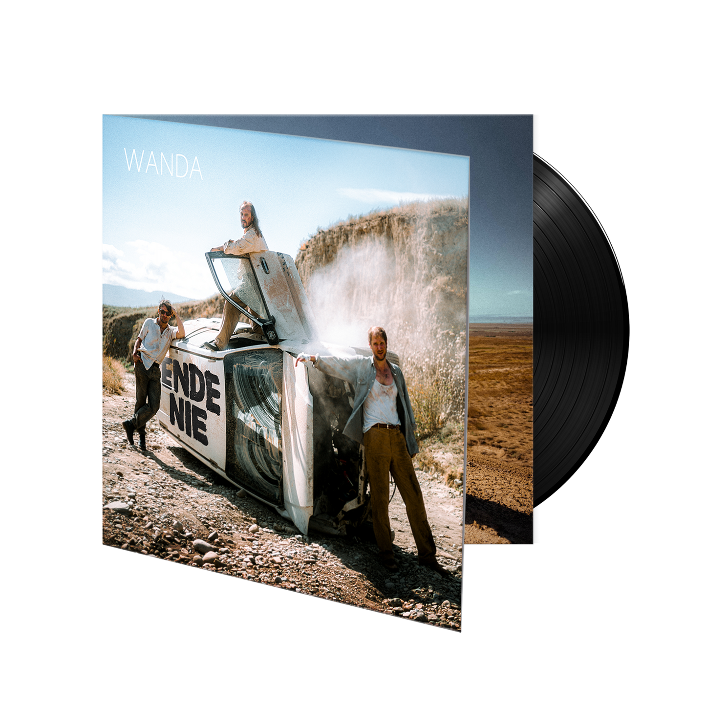 WANDA LP "Ende nie" - limitierte hellblaue Bio-Version