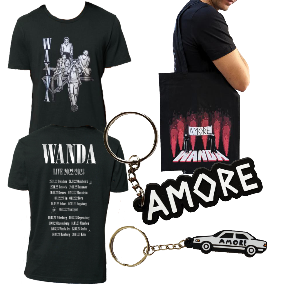 WANDA Tour-Bundle "Piccolo" (unisex) + Autogrammkarte