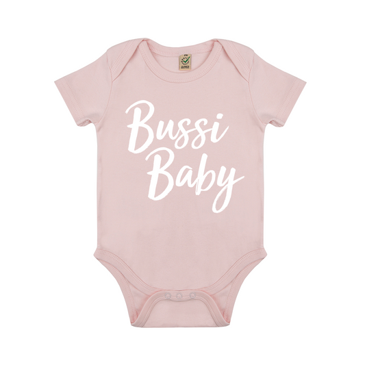 WANDA Strampler "Bussi Baby" (rosa / blau)