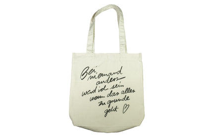 WANDA Tasche "Bei niemand anders" natural