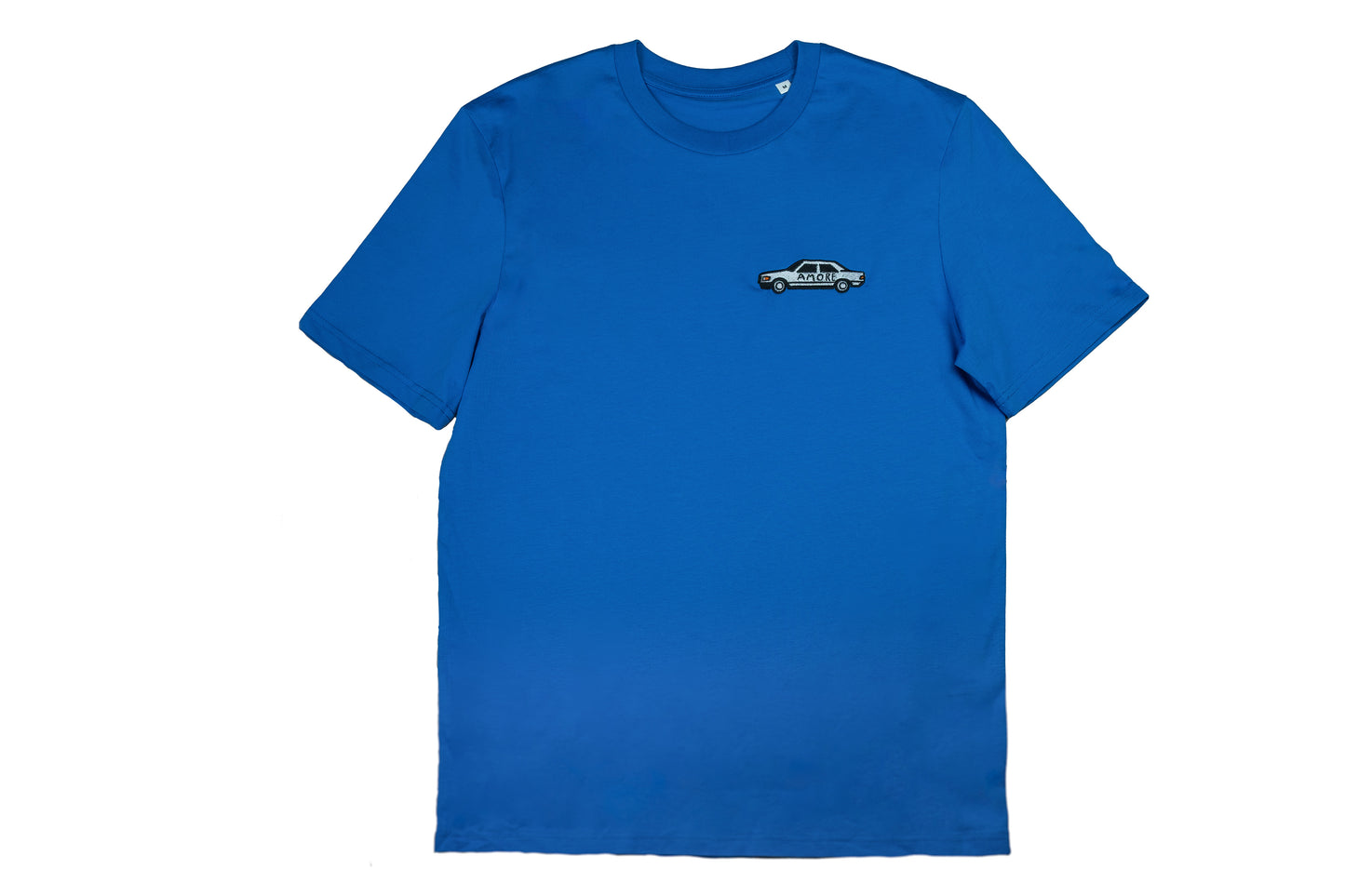 WANDA T-Shirt "Amore Auto" (bright blue)