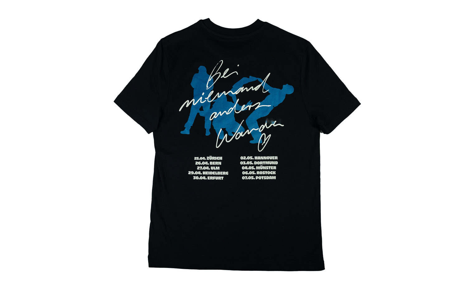 WANDA T-Shirt "Bei niemand anders Tour 2024" schwarz