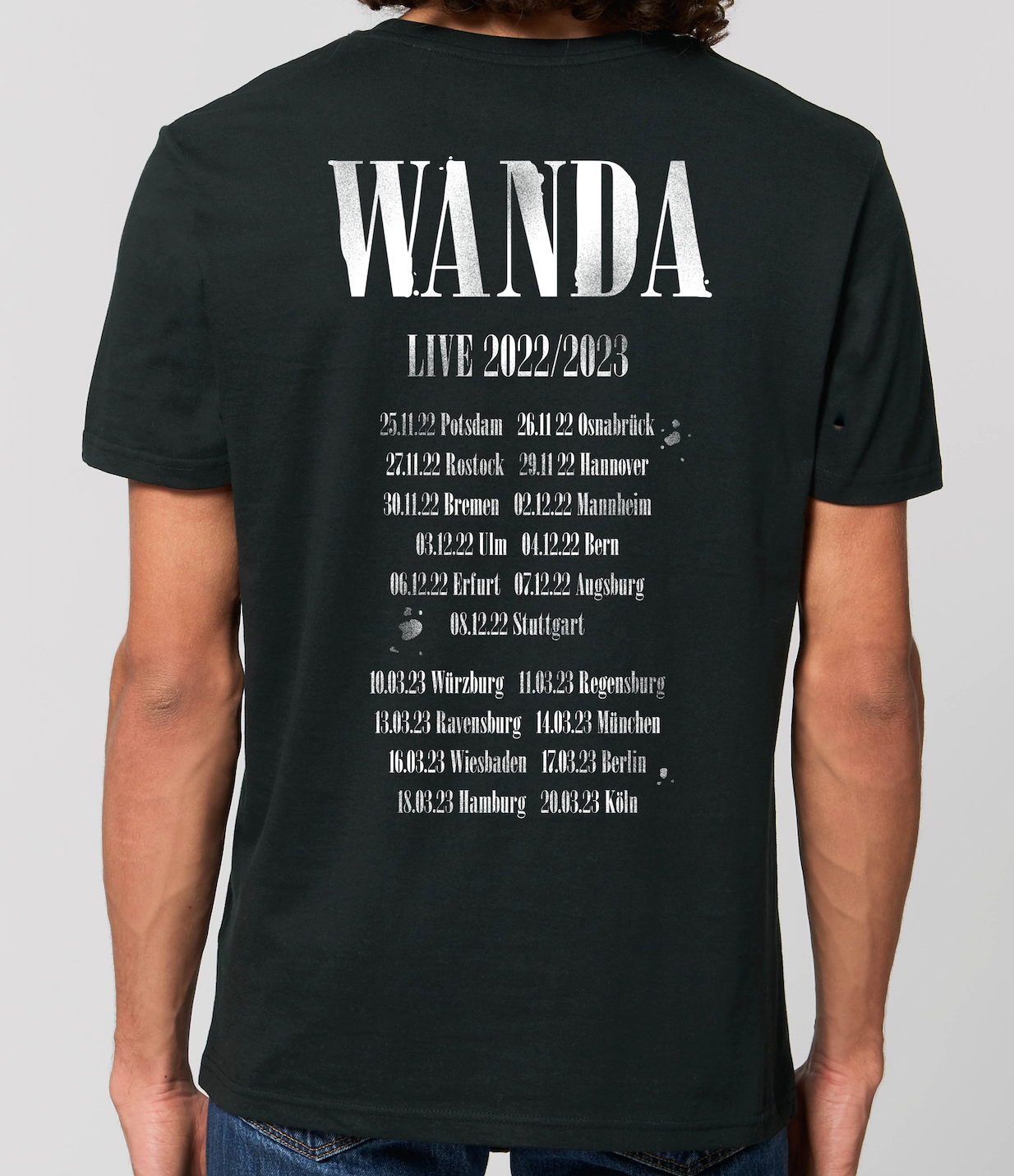 WANDA Girlie-Shirt "Tour 2022/2023"